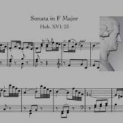 Piano Sonata In F Major Hob Xvi 23 I Moderato
