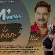 Kumar Sanu O Sanam Kumar Sanu Version