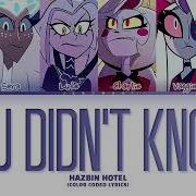 You Dont Know Hazbin Hotel